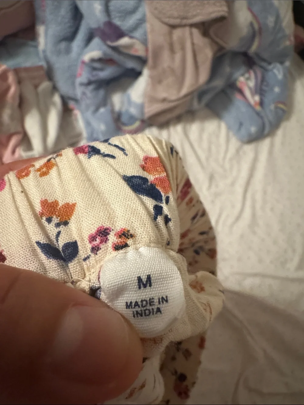 GAP Kids Cream Floral Ruffle Skirt